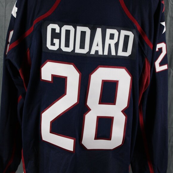 Lethbridge Hurricanes Jersey - Eric Godard 28 by Reebok - Men's 2XL - Picture 7 of 10